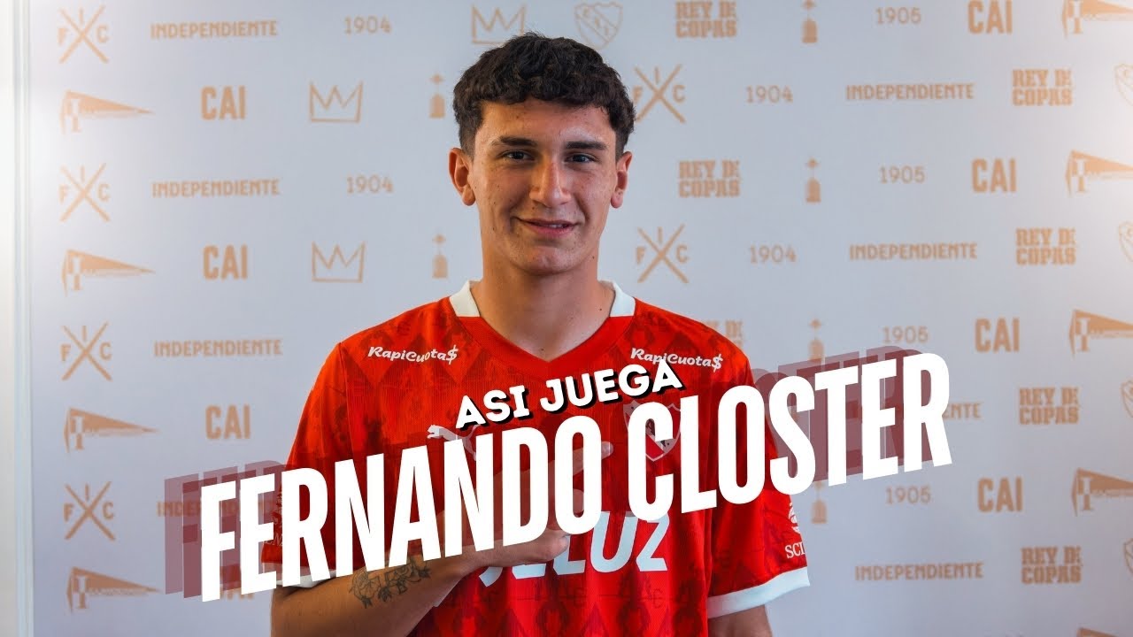 As&iacute; Juega: Fernando Closter (2008) - Defensor Central - Club Atl&eacute;tico Independiente - 2024.