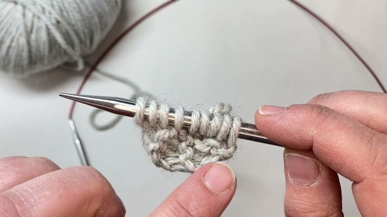 Garter Tab Cast On - How To Knit My First Shawl Series