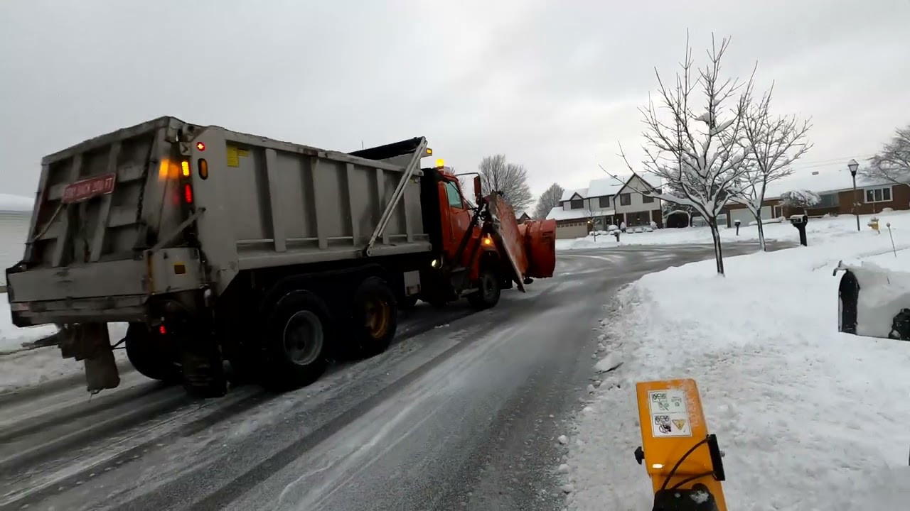 Buffalo Snowblowing: 1st Person POV (Part 1)