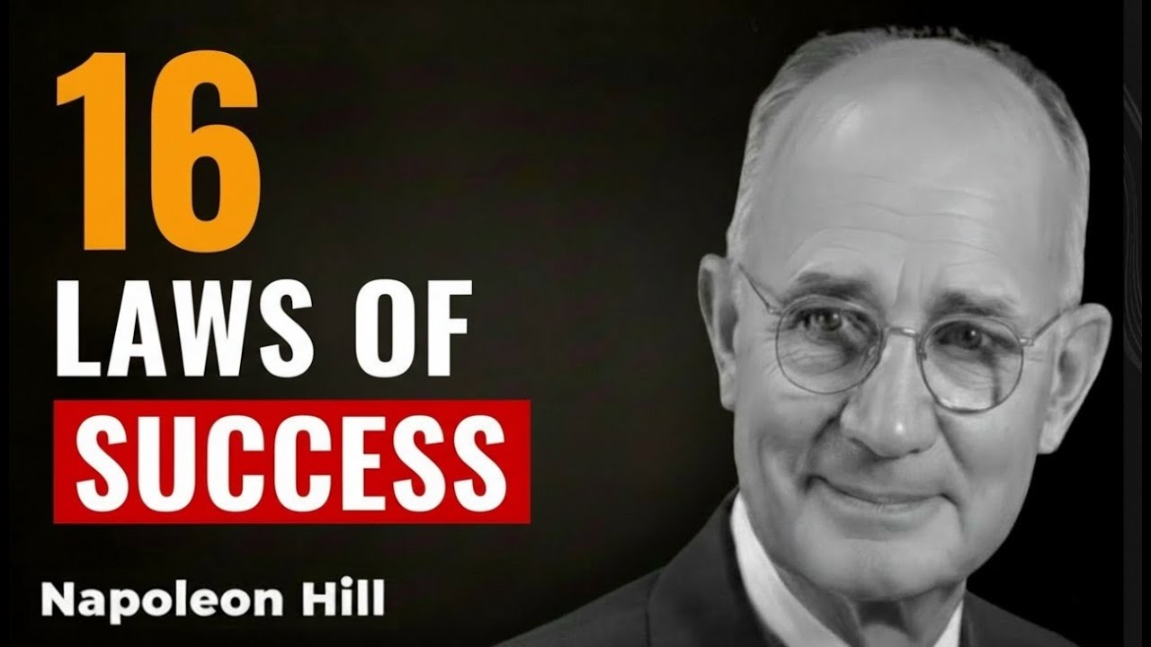 16 Laws of Success The Secret Code Hidden in Every Great Mind | Napoleon Hill