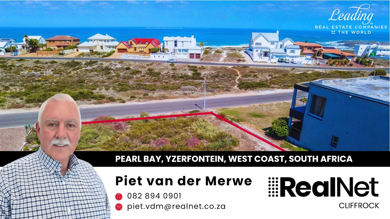 Prime 805sqm Stand with Architectural Plans Near the Beach in Yzerfontein