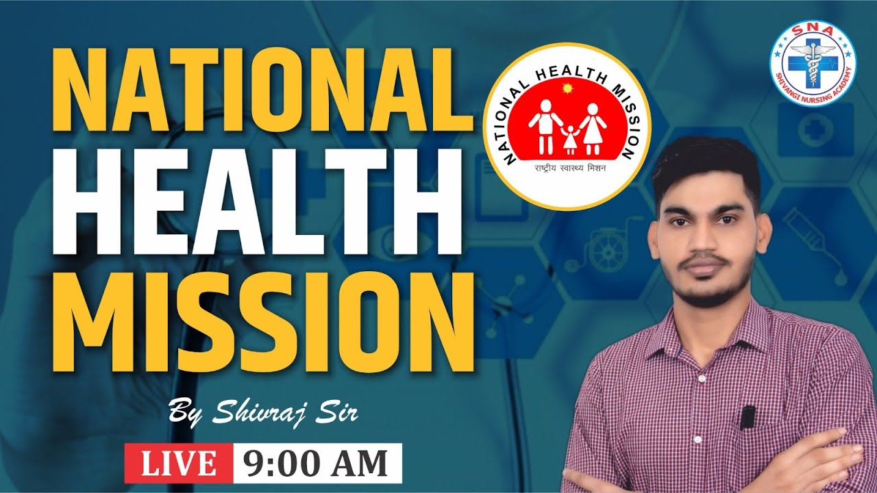 National health Mission For NORCET 9.0 | ALL Nursing Officer / Staff Nurse | By Shivraj Sir