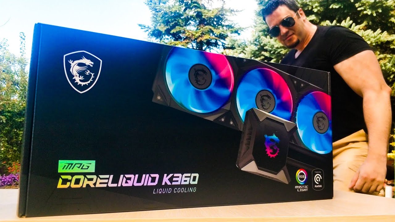 LCD Ekranlı MSI MPG CORELIQUID K360 RGB Sıvı Soğutucu İncelemesi