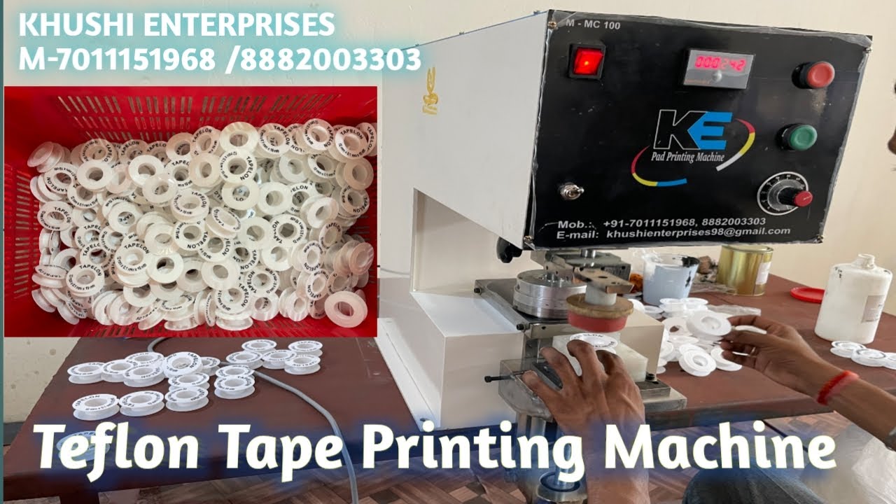 Teflon Tape Printing Machine
