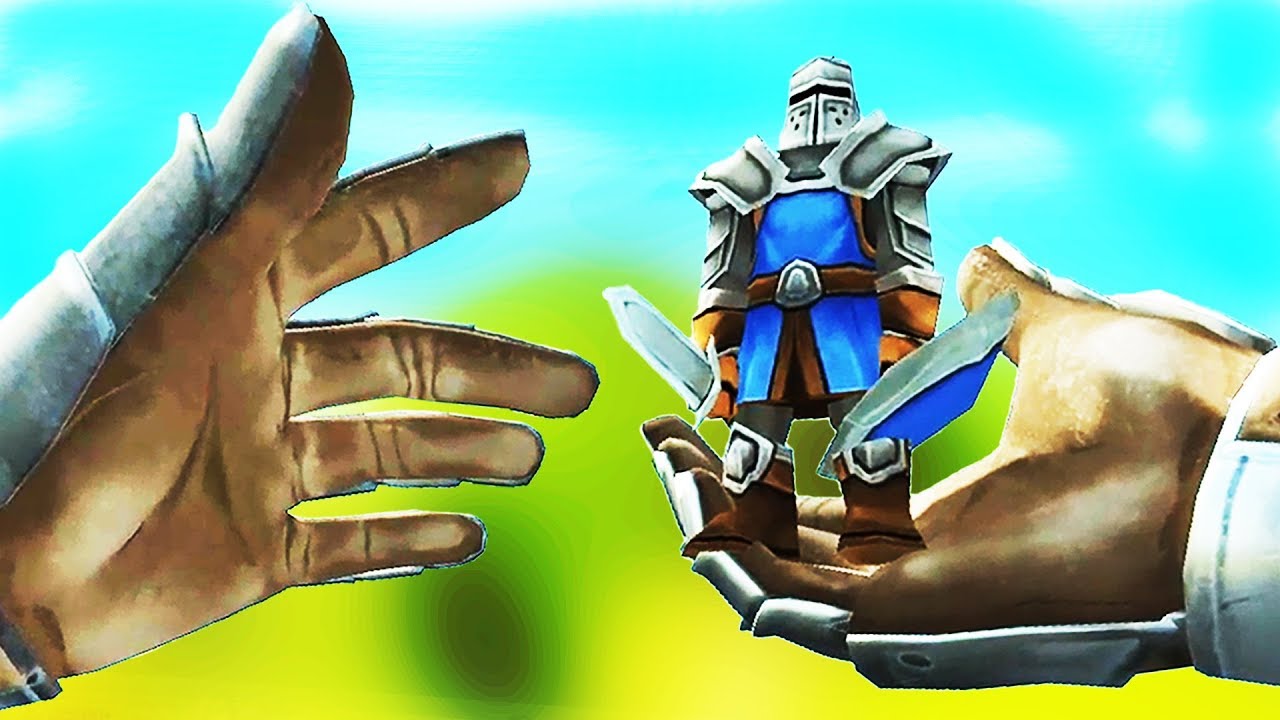 Build and Defend Your Medieval Town in VR! - Townsmen VR Gameplay - VR HTC Vive