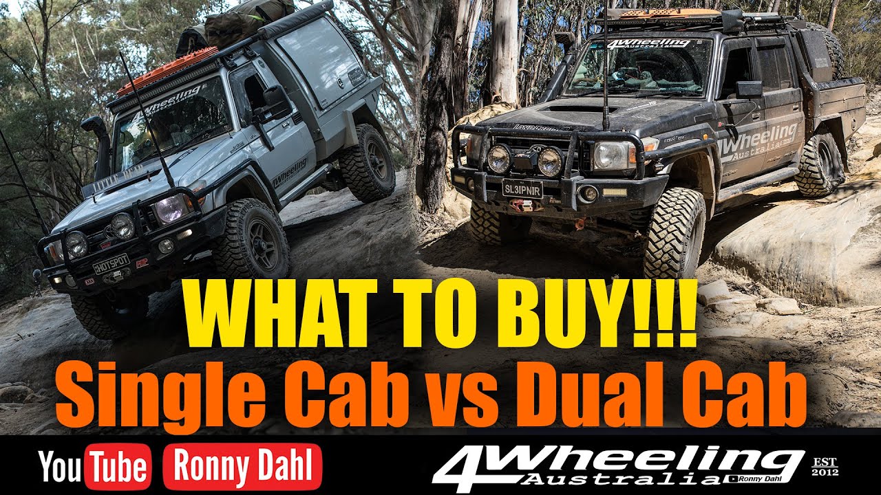 Single cab vs Dual cab UTE / Pickup Truck