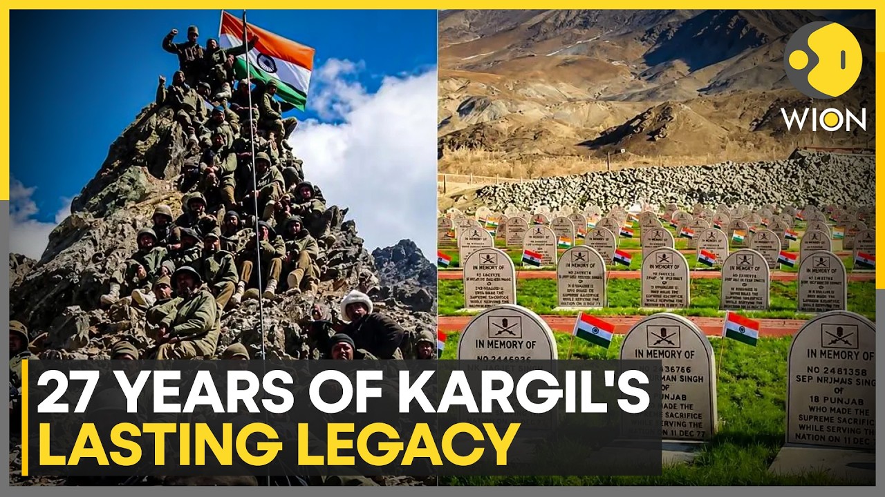 Kargil Vijay Diwas 2026: India Remembers Supreme Sacrifice of Bravehearts in Operation Vijay | WION