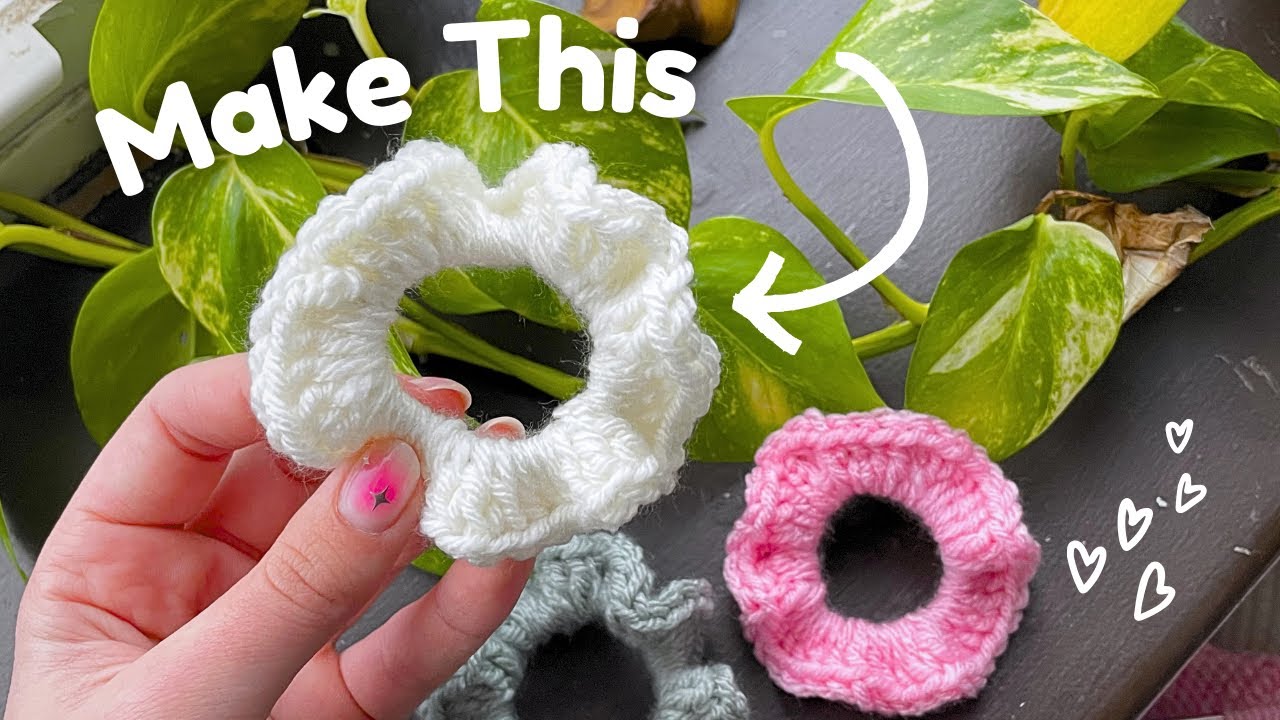 ✨How to Crochet a Tiny Scrunchie for Beginners | Quick Project
