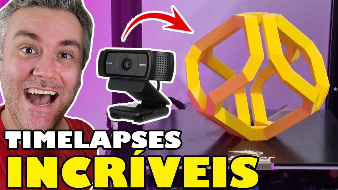Como fazer TIMELAPSES INCR&Iacute;VEIS com a sua IMPRESSORA 3D - Octolapse
