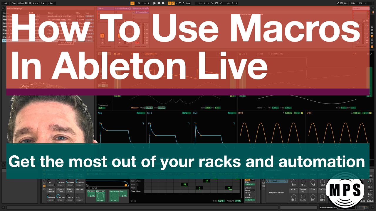 How To Use Macros in Ableton Live - in Instrument racks, effect racks and automation
