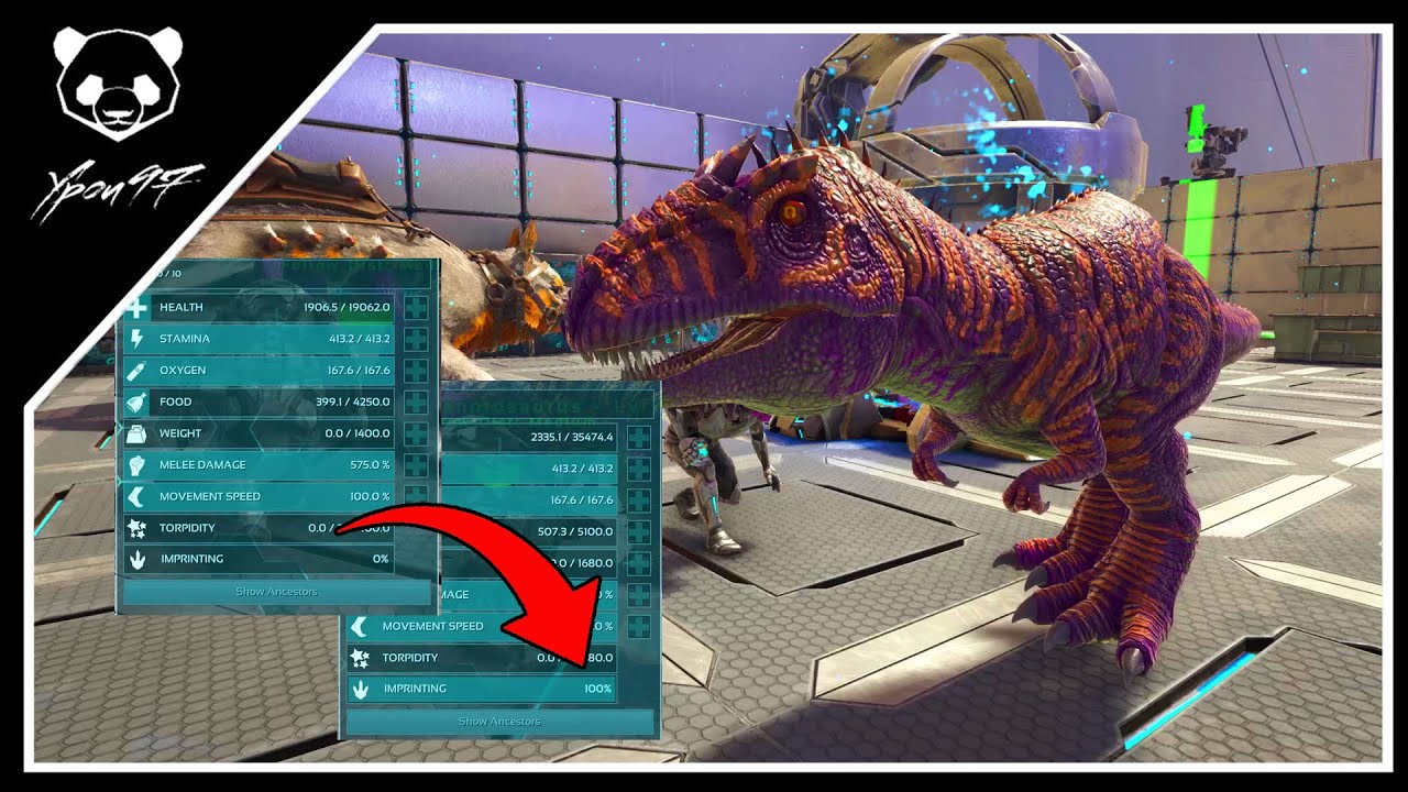How To Get 100% Imprint On Babies In Minutes - Exploit | ARK: Survival Evolved