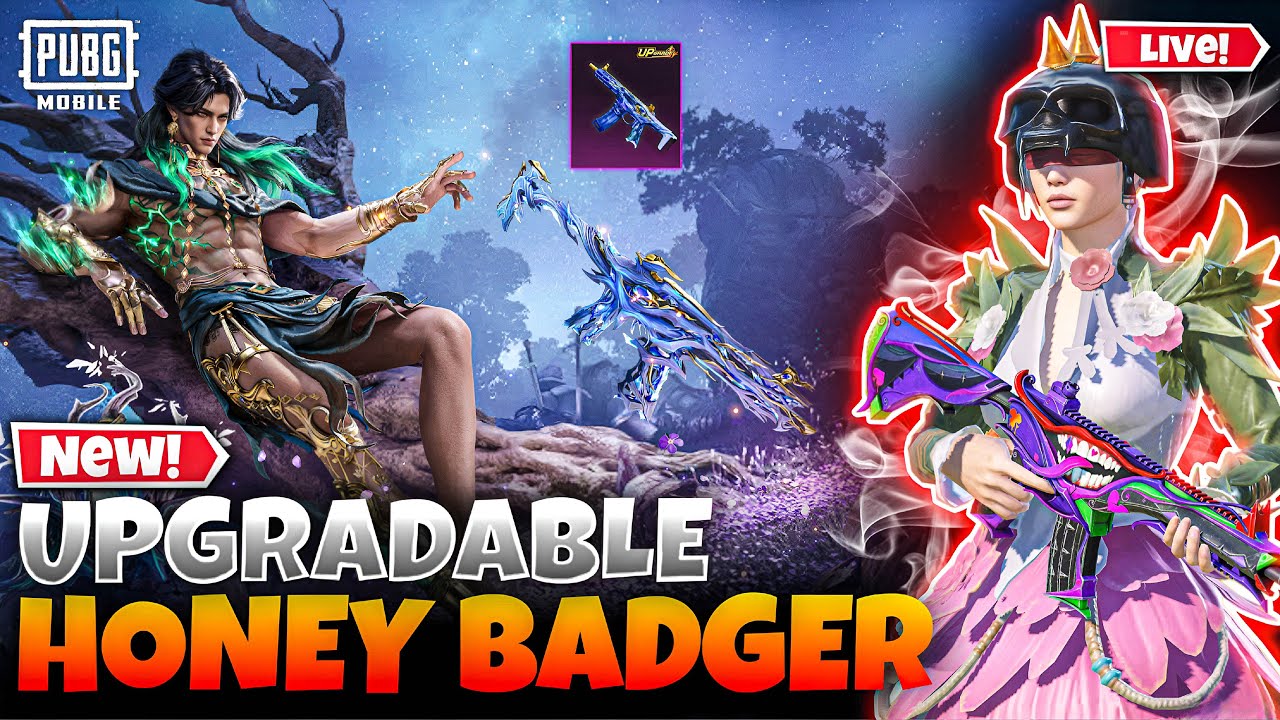 FIRST EVER LEVEL 7 HONEY BADGER |NEW WITHERBLOOM ULTIMATE CRATE OPENING | PUBG MOBILE 🔥