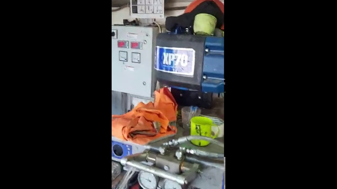 Установка Graco XP70 покрытие Биурс ОС. задавайте вопросы скоро обучающие видео .