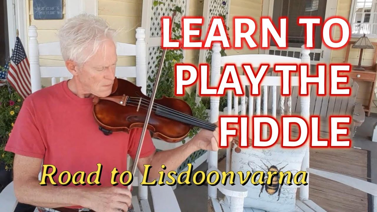 Learn to Play the Irish Tune Road to Lisdoonvarna on The Fiddle | Easy Lesson For Beginners
