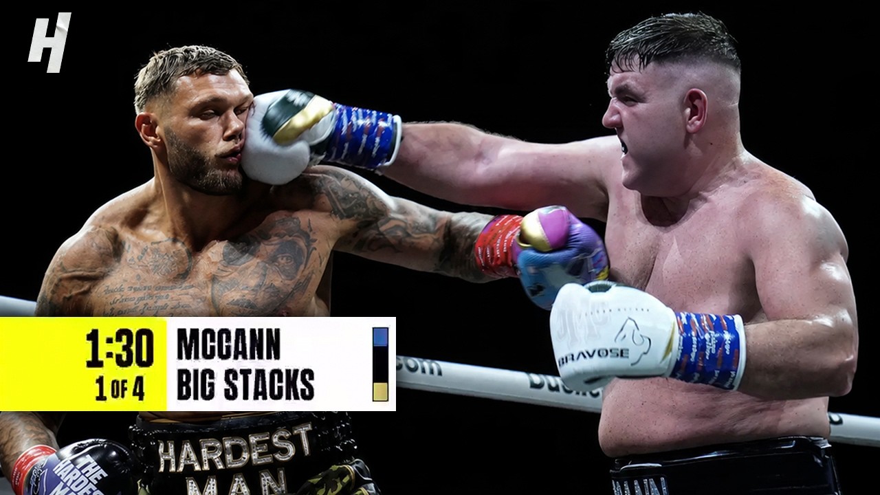 Big Stacks против Jordan McCann &mdash; ЛУЧШИЕ МОМЕНТЫ БОЯ 😱🔥