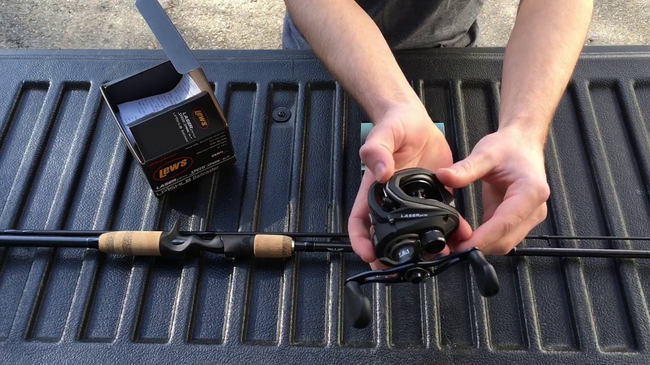 New baitcasting rod and reel setup! (fenwick & lews)
