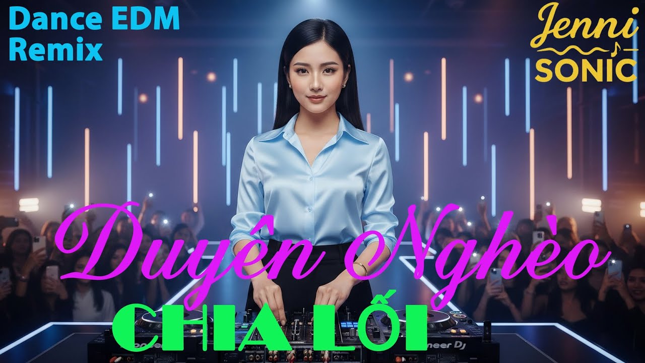 Duyên Nghèo Chia Lối - Dance, EDM, Remix, Party, Nhạc Sàn Cực Mạnh | Jenni Sonic Official