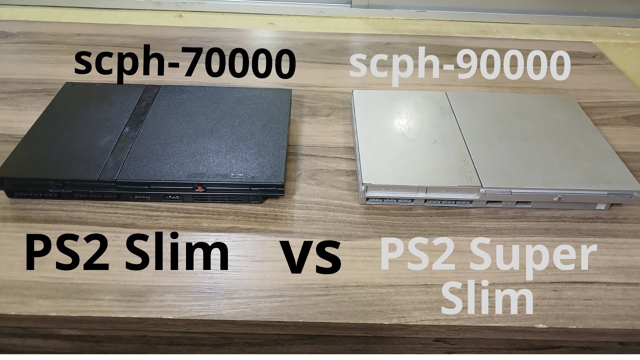 PS2 SLIM  vs PS2 Super SLIM 🎮🎮