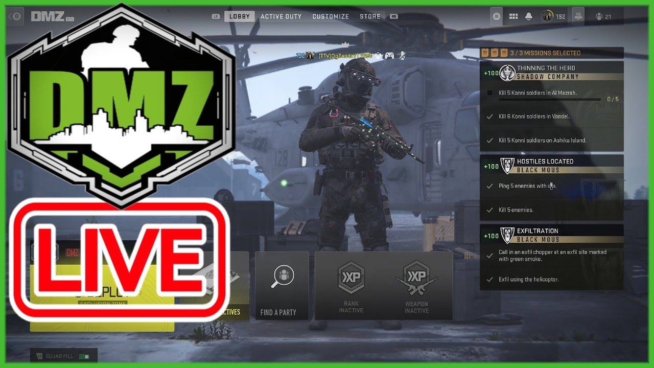 🔴Og_PandaYT Plays Call Of Duty Modern Warfare 2 | DMZ w/ Random