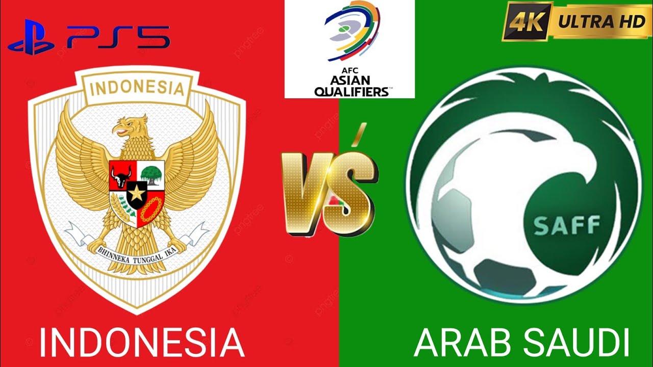 Kualifikasi piala dunia: Indonesia vs Arab Saudi | eFootball 2025 Gameplay (Full HD 4K PS5)