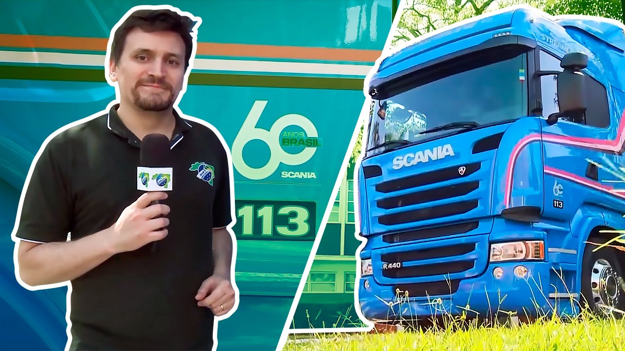 Novo Scania Edição Especial 60 anos