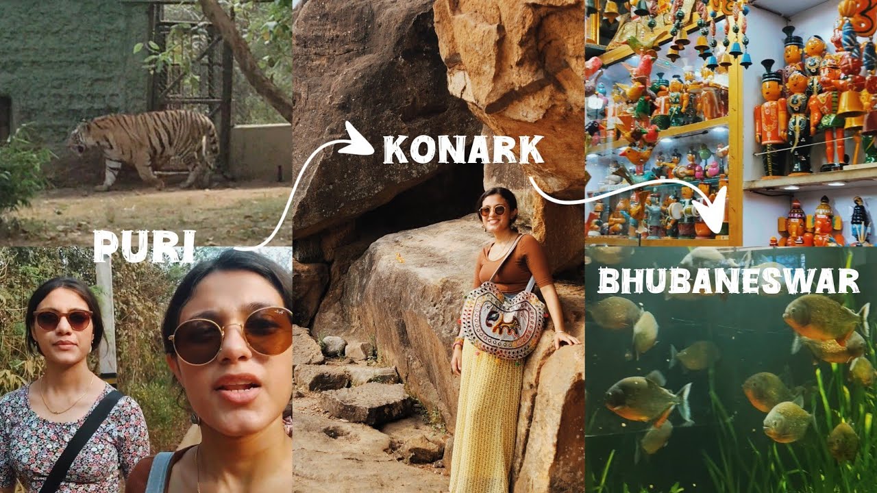 Road trip from Puri to Bhubaneswar | ODISHA DAY 2| Udaygiri & Khandagiri Caves | Nandankanan 🐾