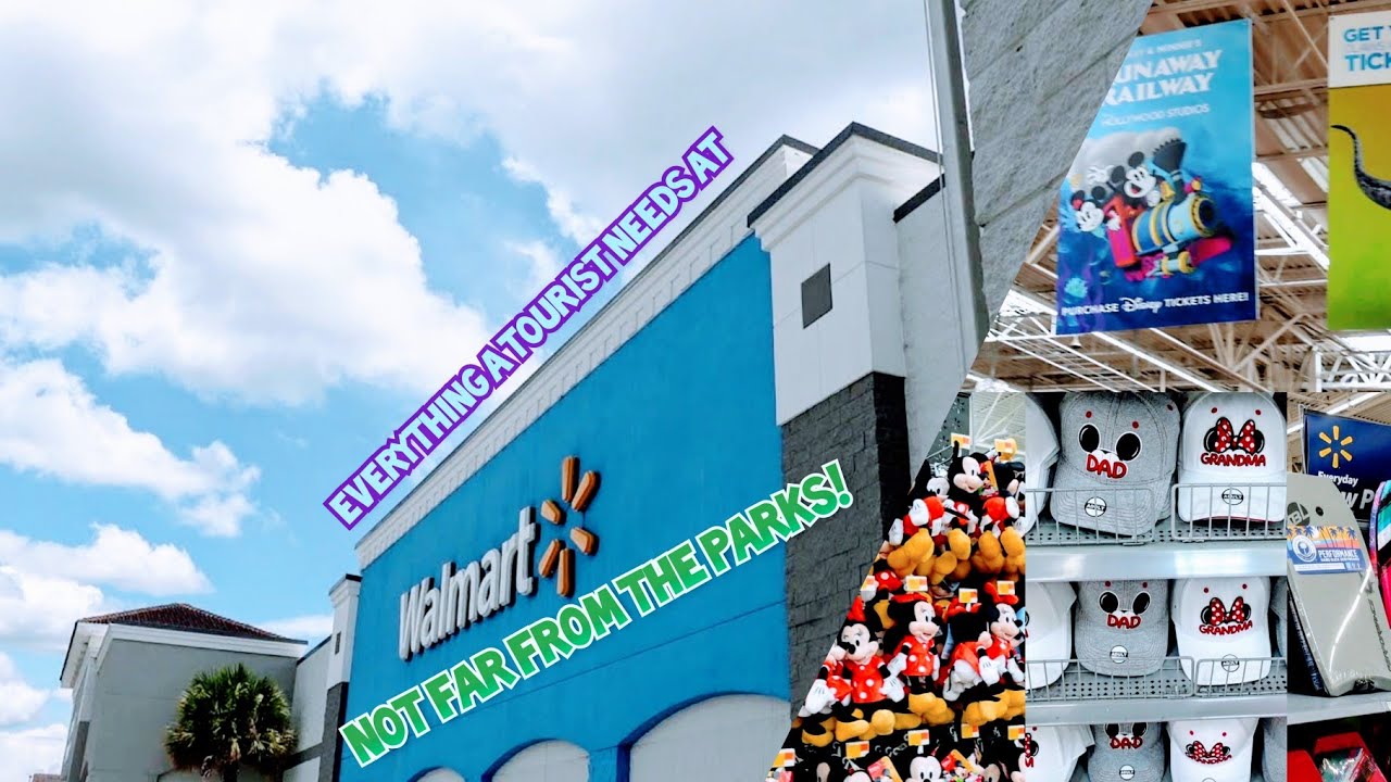 CLOSEST WALMART TO DISNEY (has everything a tourist needs)