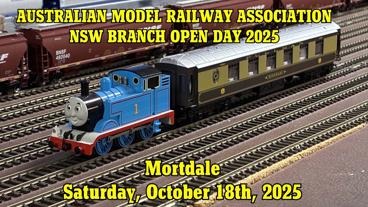 Mortdale Open Day 2025 - Australian Model Railway Association NSW - 18/10/25