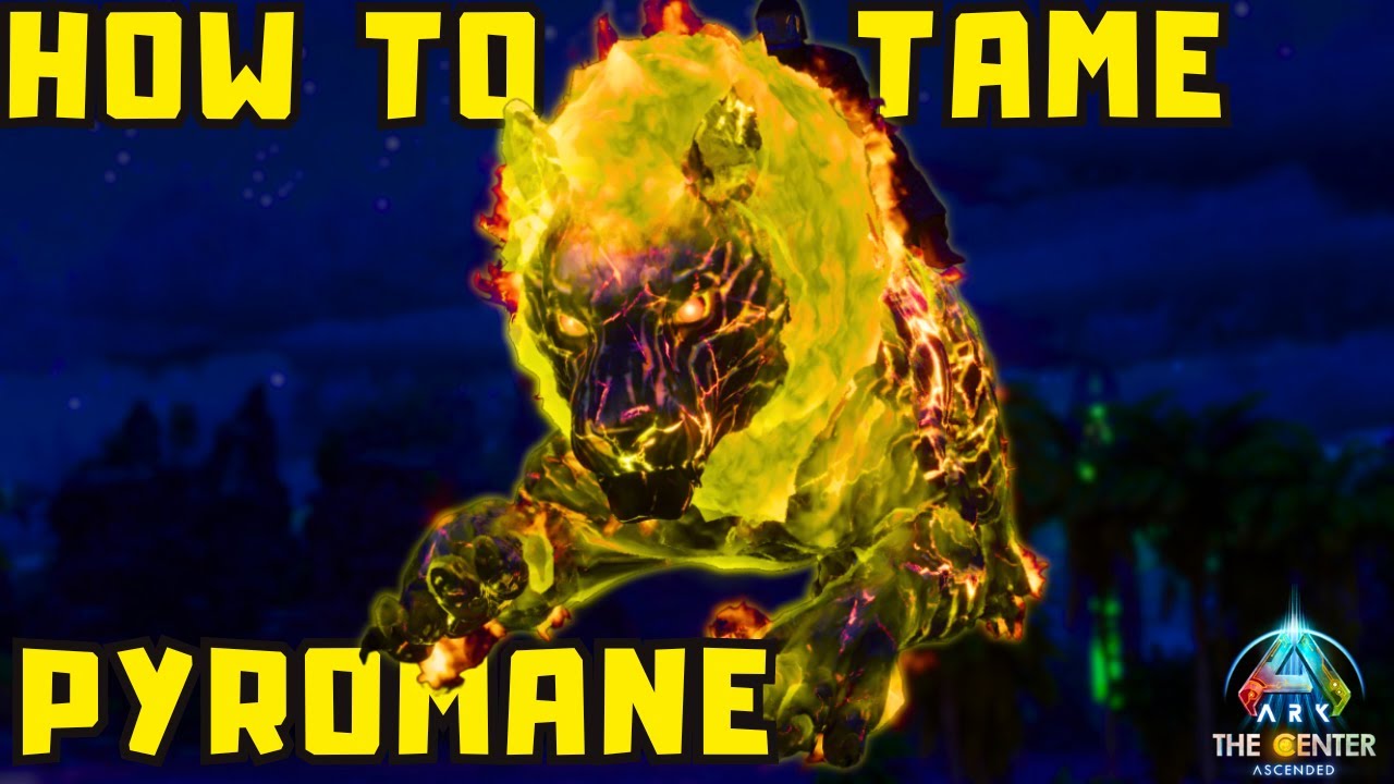 Jak Ochočit PYROMANE! I Ark Survival Ascended I TUTORIÁL CZ/SK I pyromane taming I