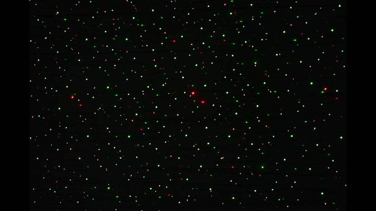 Red, Green & Blue Dot Multi Pattern Firefly Garden Laser Light