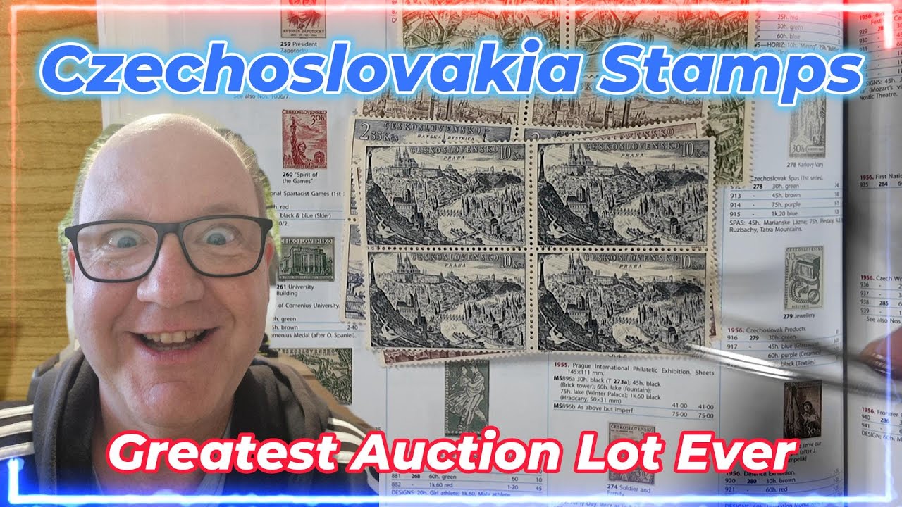 Czechoslovakia Postage Stamps - Auction Find of the Century - Huge Potential Value