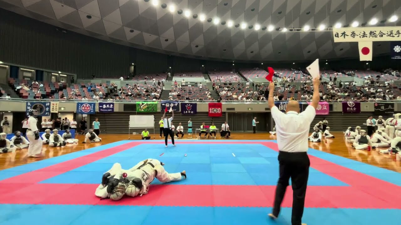 2024日本拳法総合選手権大会　第64回全日本拳法男子個人選手権大会　Bコート　第1試合～第21試合