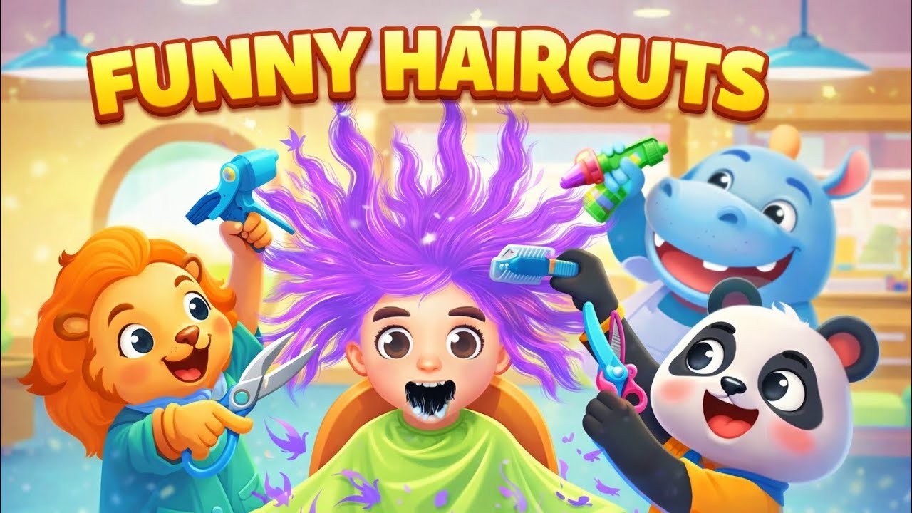 Hair Stylist Game 😂 | Funny Haircut Salon ✂️ | Baccho Ka Masti Cartoon