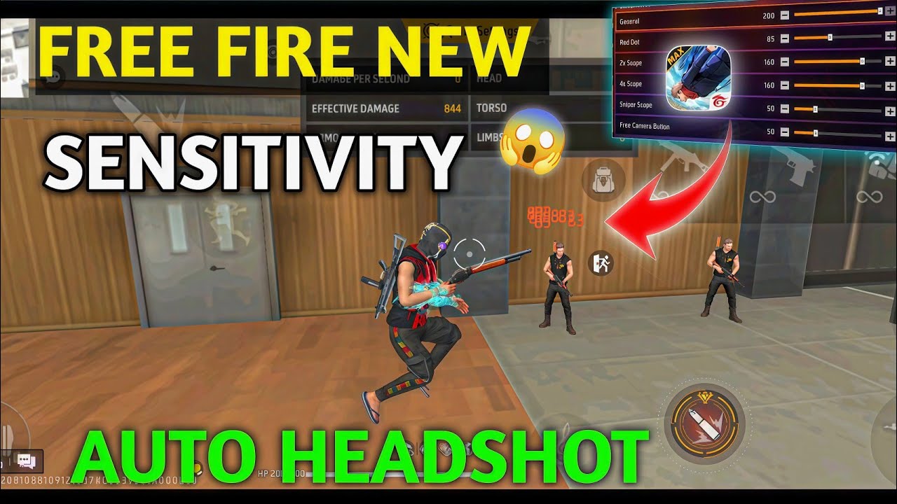 Free Fire Best Sensitivity 2026 🔥 100% Auto Headshot Settings | Garena Free Fire 