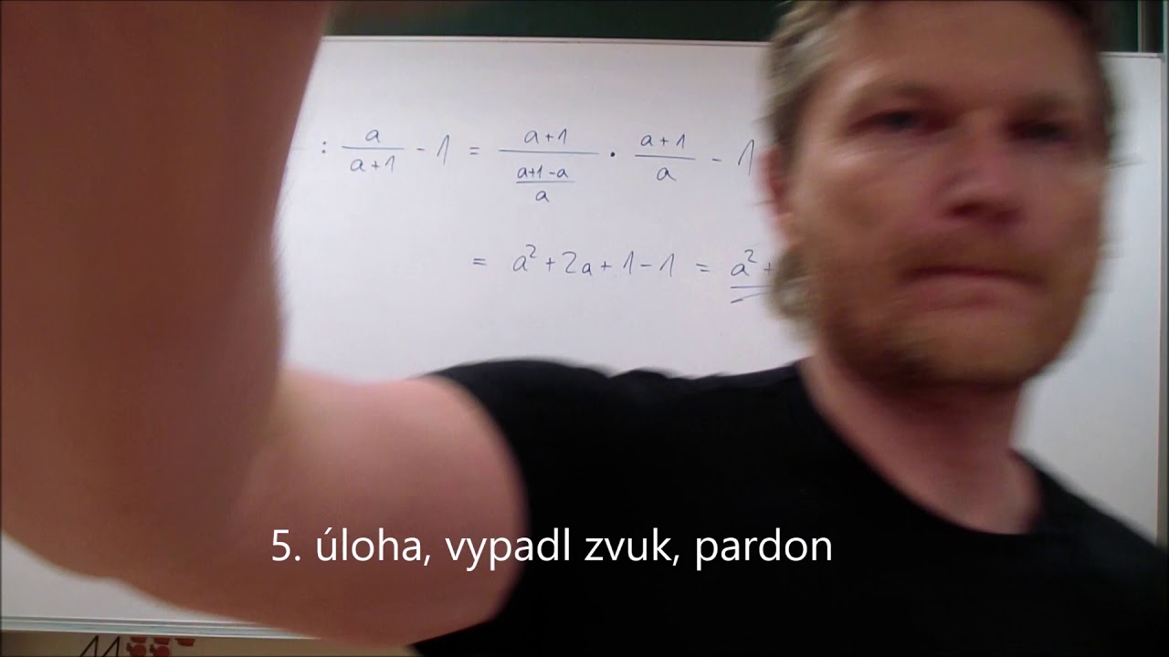 Maturitní test podzim 2020