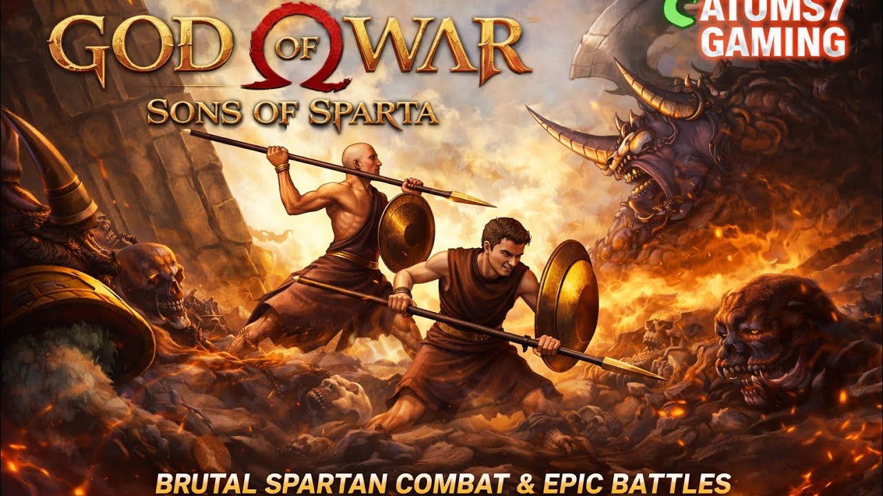 God of War: Sons of Sparta Gameplay | Brutal Spartan Combat & Epic Battles