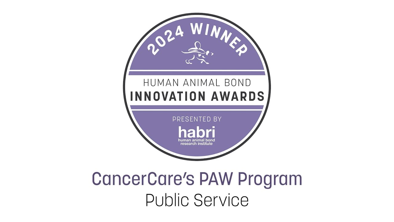 Human Animal Bond Innovation Award CancerCare