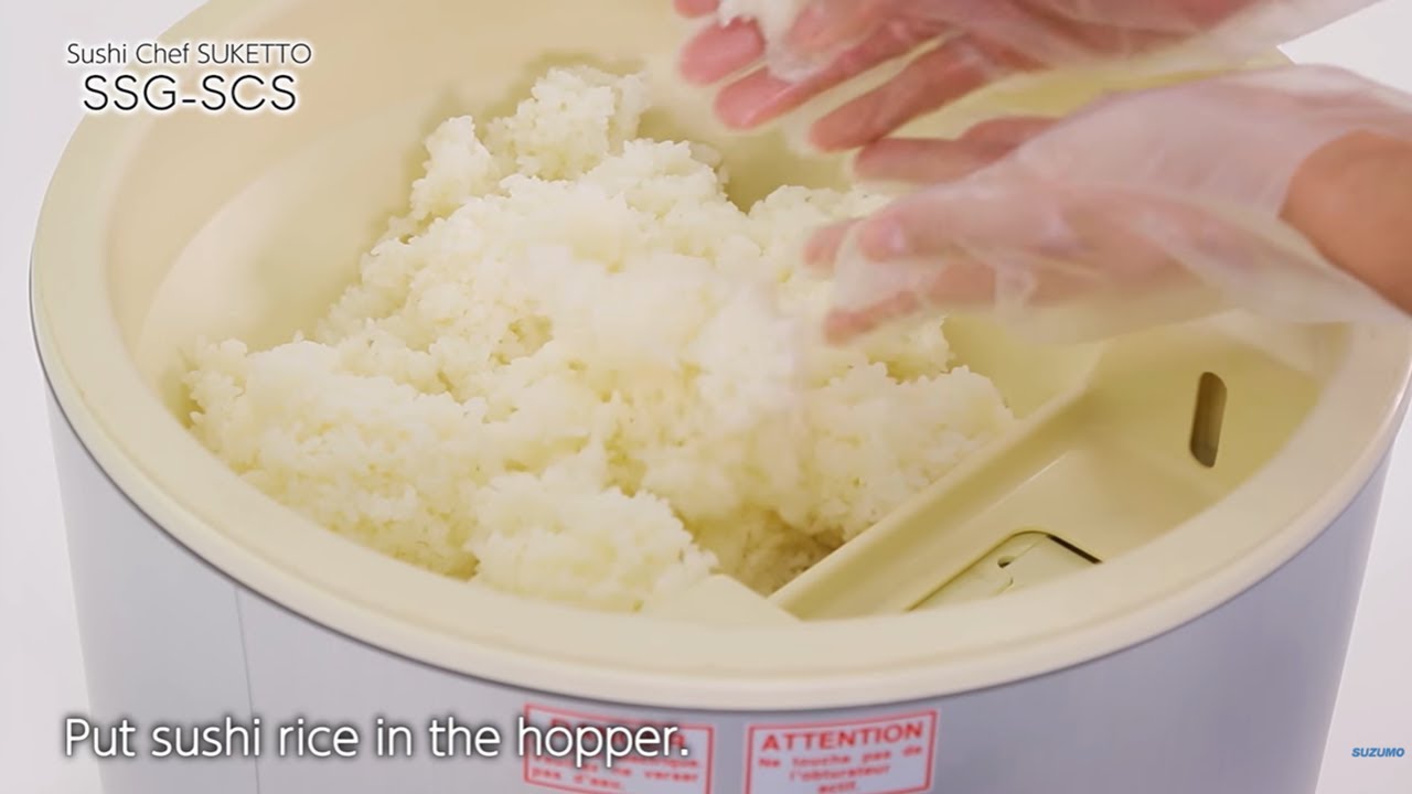 Sushi Robot - SUZUMO SSG-SCS Sushi Tub Machine