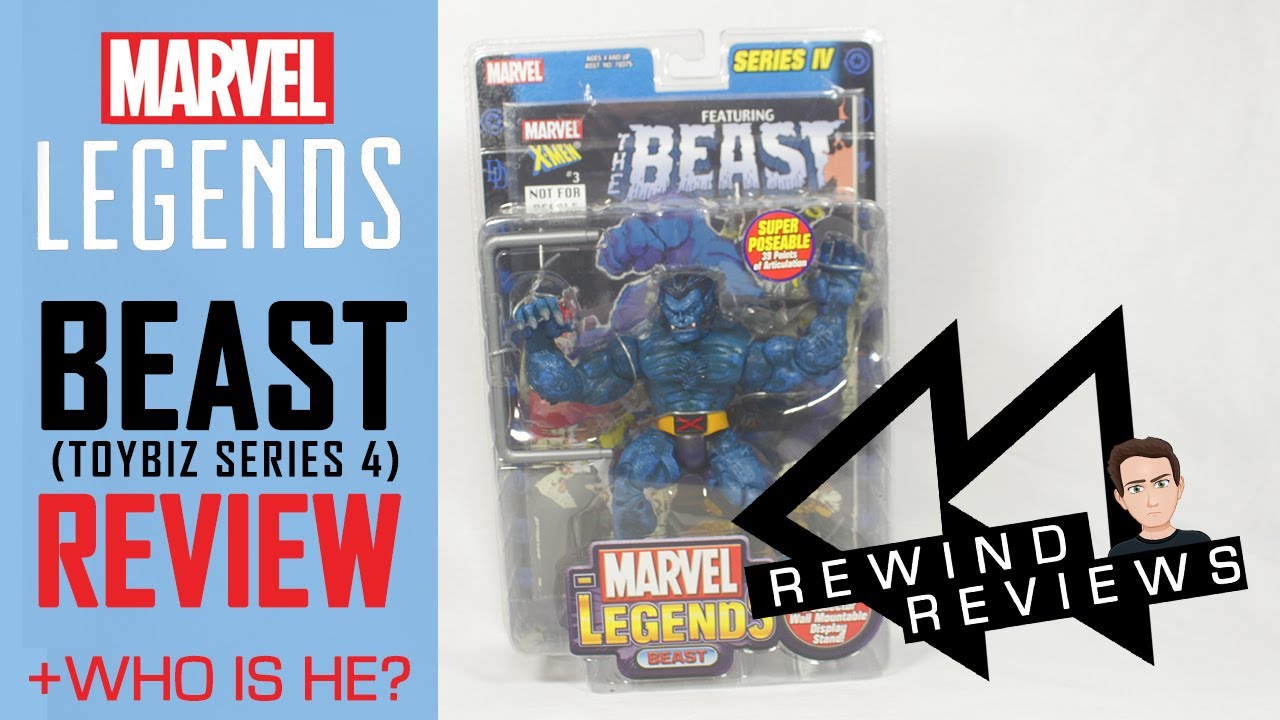 Marvel Legends Beast Review (Toy Biz Series 4) #RewindReviews