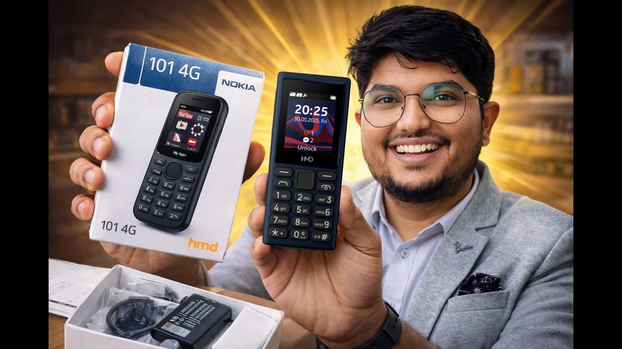 HMD 101 4G Unboxing & First Impressions | Nokia-Style 4G Phone