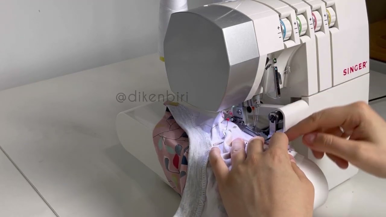 Overlok Makinesinde Kol Evi Dikimi