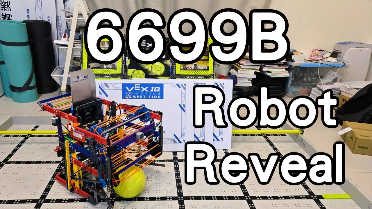 VEX IQ Rapid Relay 6699B Nationals Robot Reveal