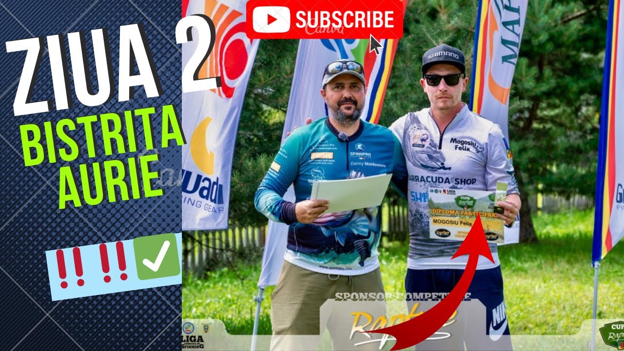 Campionatul Național de Pescuit de pe Mal – Ziua 2 – Bistrița Aurie‼️
