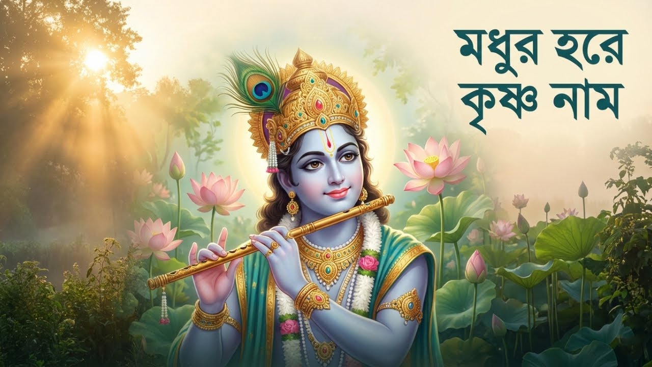 মধুর সুরে প্রভাতী হরে কৃষ্ণ নাম | Sweet Morning Hare Krishna Kirtan | Maha Mantra | Krishna Bhajan
