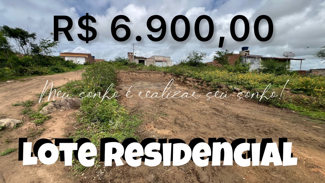 📲 Lote RESIDENCIAL no Ceru