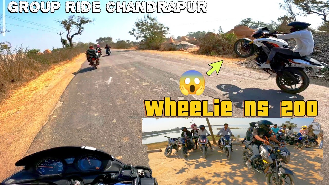 Public Shocked 😳 |  Group Ride Loud Exhaust Entry in Chandrapur 😎 20+ Bikers Entry