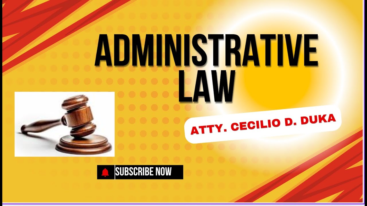 Administrative  Law