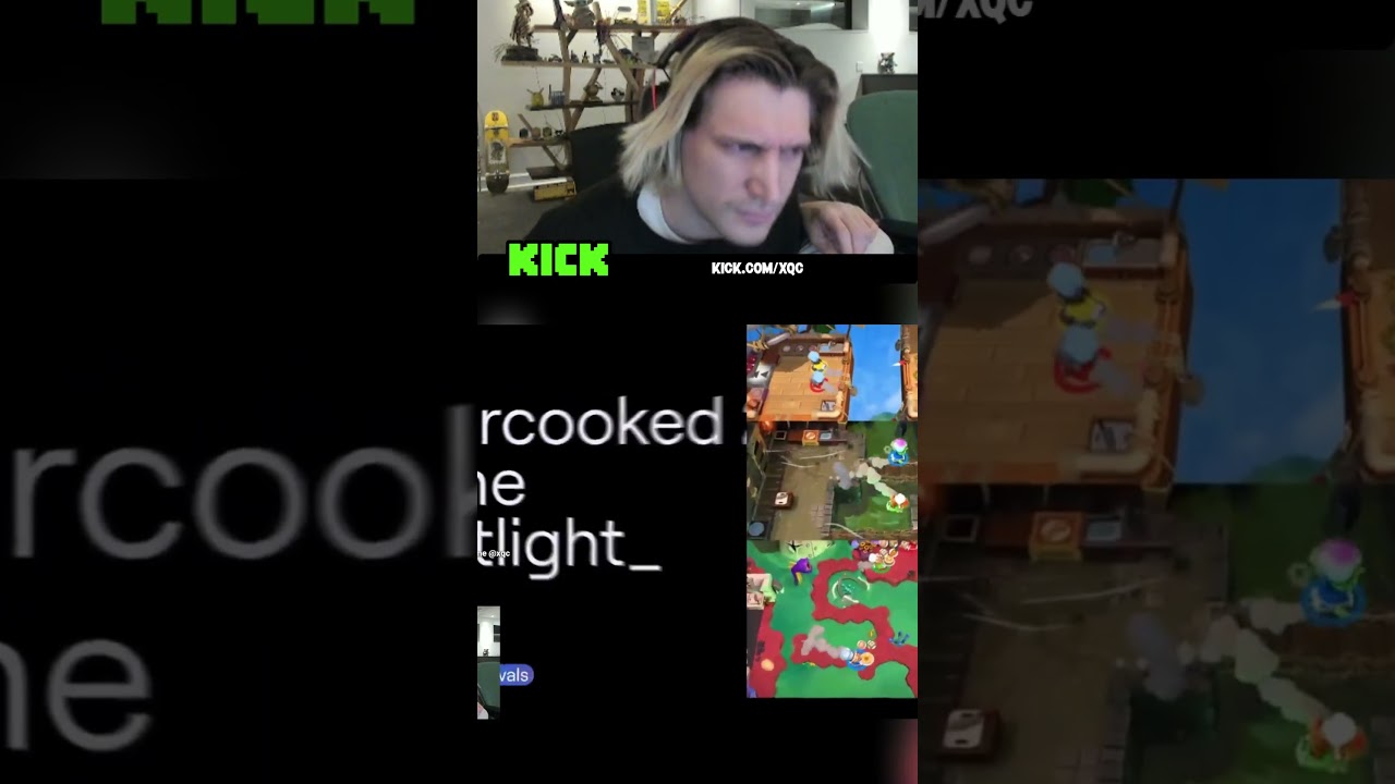 They chose a cooking game for international womens day 😭 #xqc #twitch