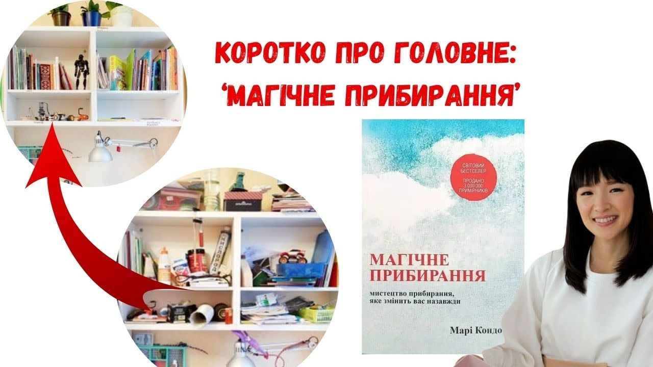 Позбудься хаосу назавжди: секрети прибирання від Марі Кондо!”