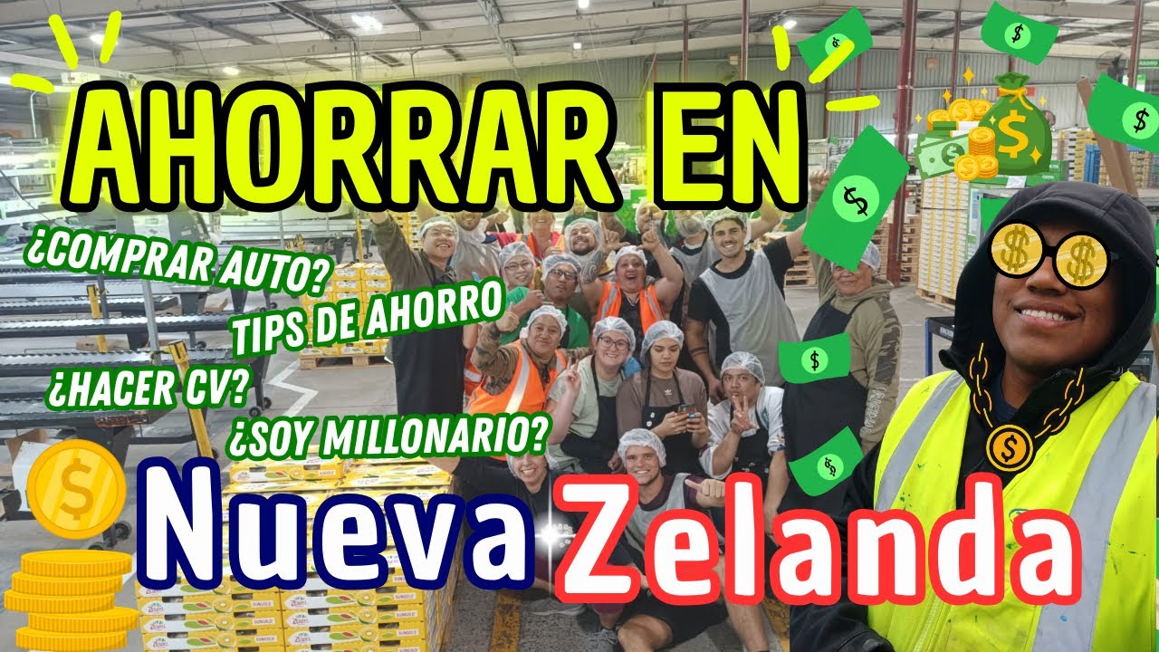 AHORRANDO EN NUEVA ZELANDA | ¿Me hice millonario? | Tips de ahorro | WHV NZ | Parte 2 |@esewacho7​